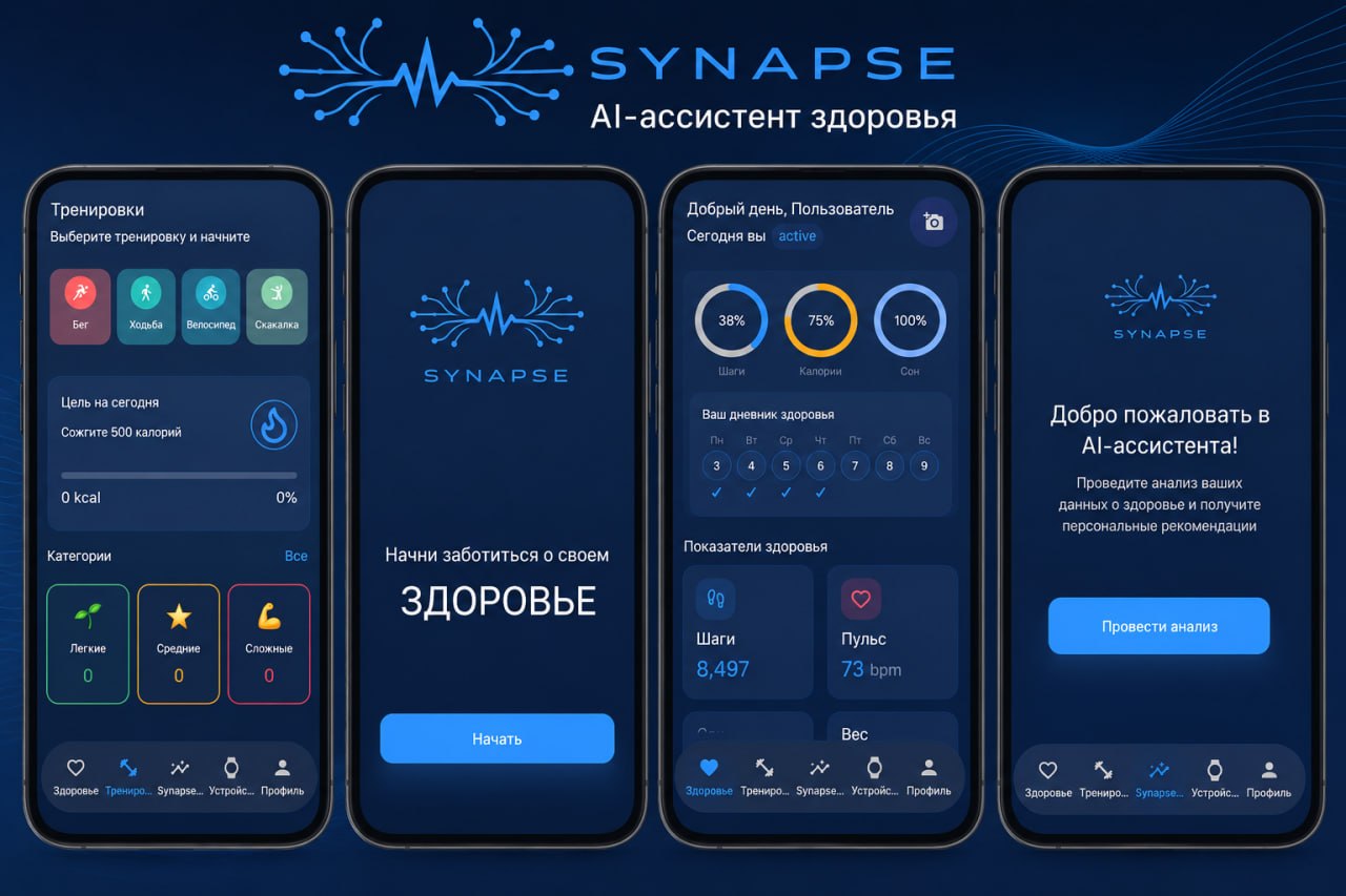 Проект SYNAPSE — AI-ассистент здоровья